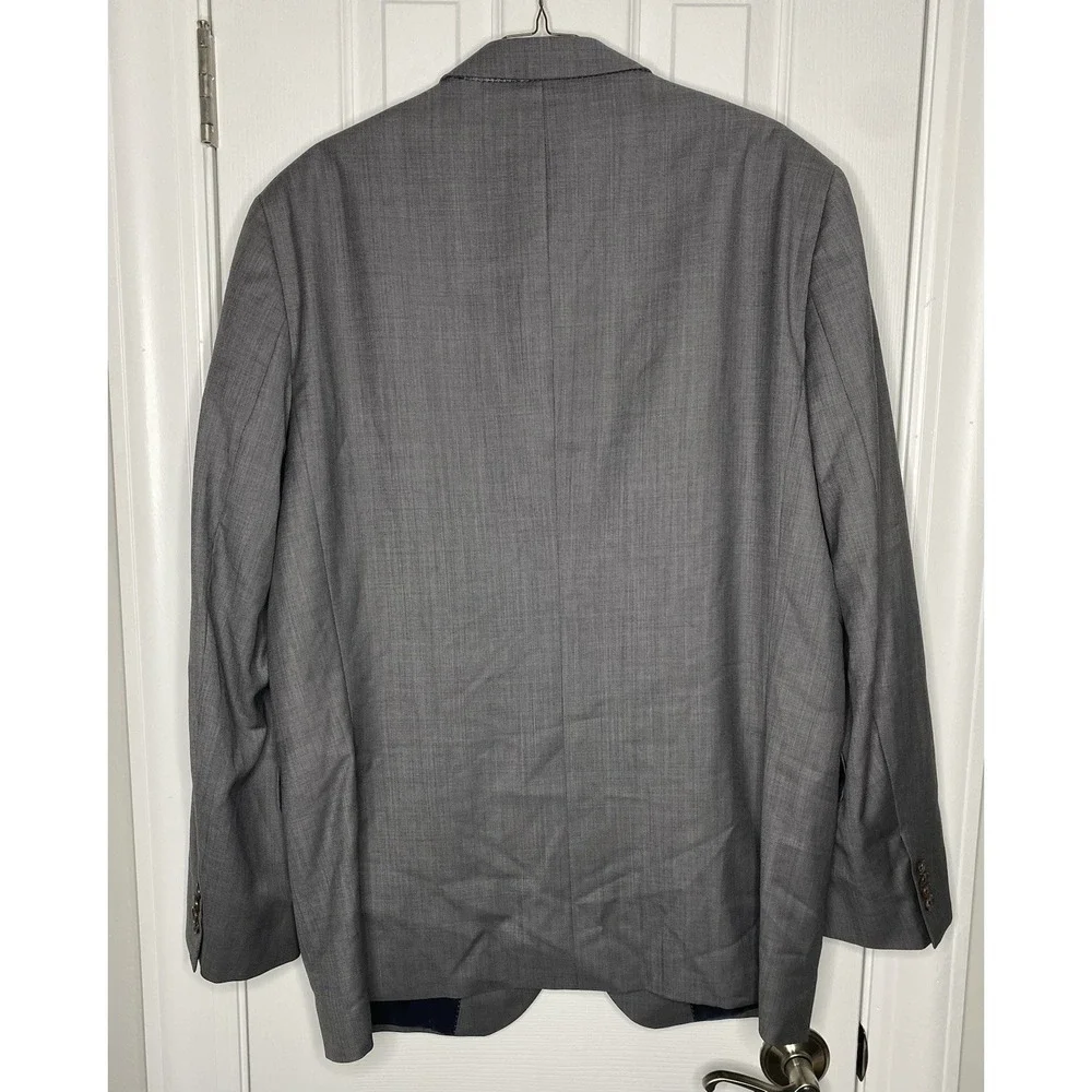 Jack‎ Victor Men's Executive Collection 100% Wool Blazer Grey Size 44 L